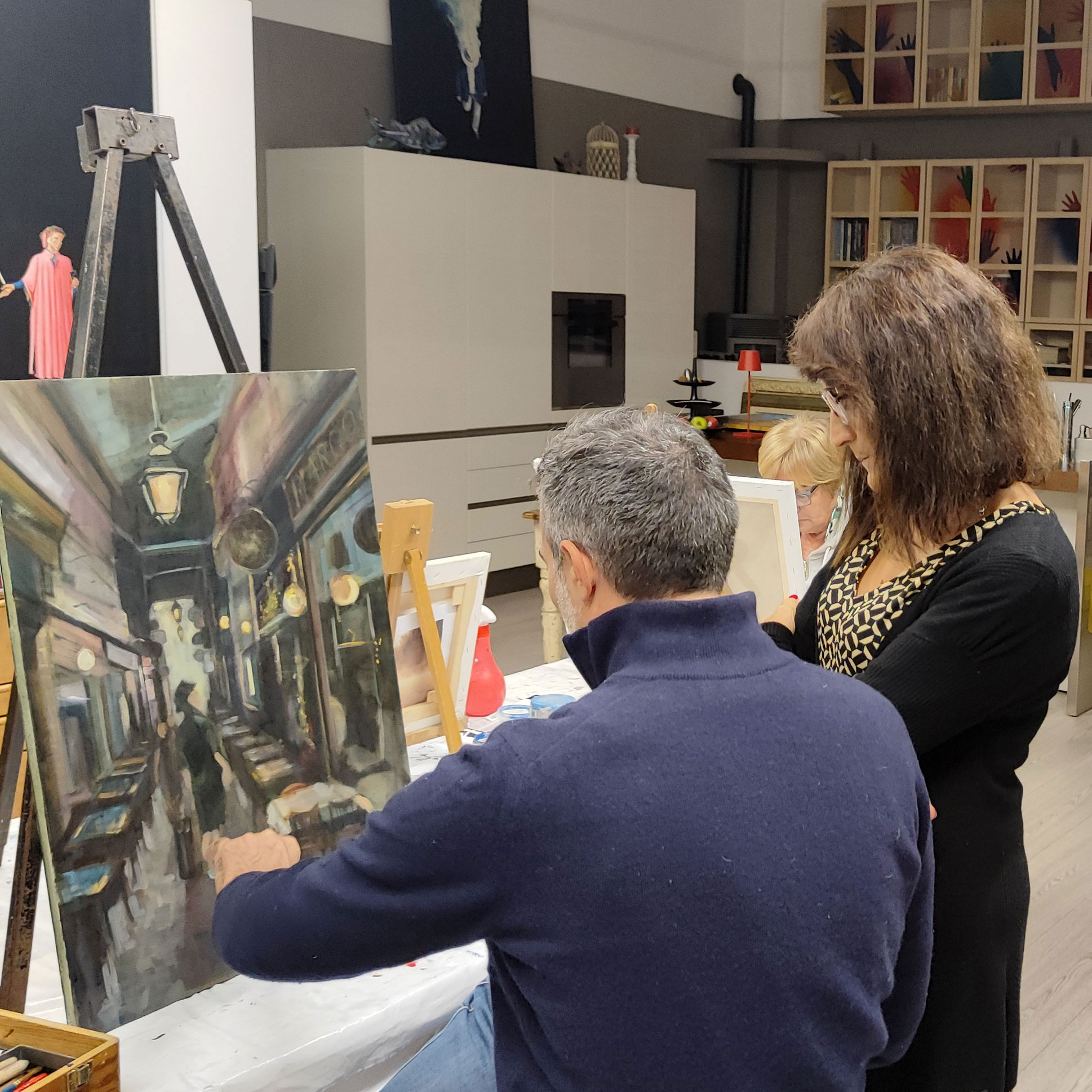 Corso di pittura a Milano con Paolo di Rosa